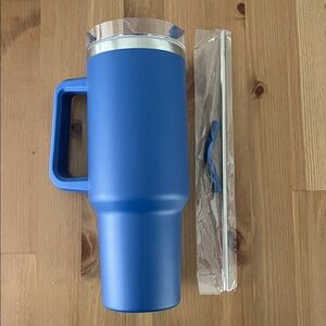 Blue Insulated Travel Mug with Lid 40 oz ounce HOGG